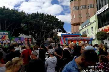 Día infantil en las fiestas de Los Llanos de Telde (Foto TA)